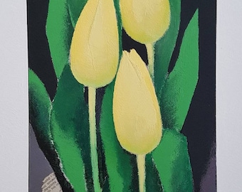 Tulips Oil Painting
