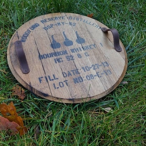 Authentic Ky Bourbon Barrel Tray
