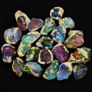 black opal cut grade rough for lapidary, wholesale raw opal large size