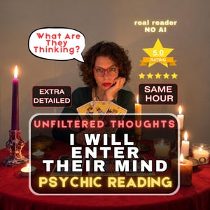 Read Their Mind & Hidden Thoughts Reading, Same Hour Telepathy Reading,  What Are They Thinking
