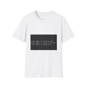 Git Commit Please Work - Programmer T-Shirt, Hoodie & Mug