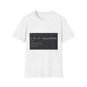 rm -rf Mes problèmes - T-shirt, sweat à capuche et mug pour administrateur système