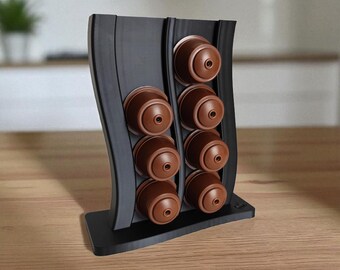 Soporte para 16 cápsulas de café, organizador de encimera compatible con cápsulas Dolce Gusto.