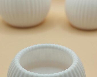 Minimalist LED Tea Light Holder: Flameless Candle Decor