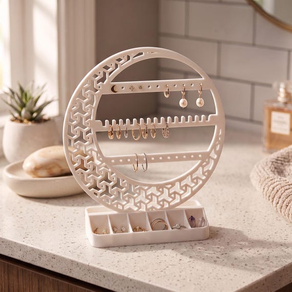Crescent Moon Jewelry Organizer — handmade HappyLayer homeware