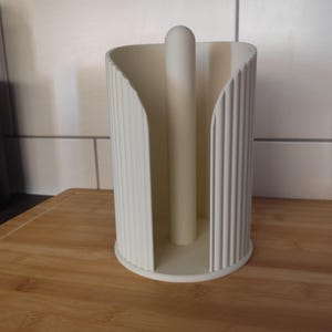 Porte-rouleau de papier essuie-tout côtelé Inca, support de comptoir moderne pour la cuisine, décoration minimaliste image 10