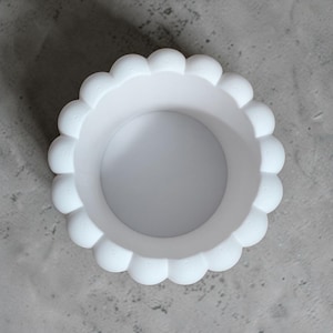 Skulpturaler Blasen-Pflanztopf, runder Indoor-Topf, minimalistische Wohndekoration, PLA+-Material Bild 9