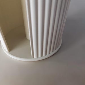 Porte-rouleau de papier essuie-tout côtelé Inca, support de comptoir moderne pour la cuisine, décoration minimaliste image 7