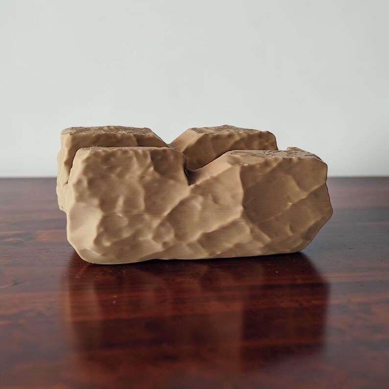 Modern Business Card Holder for Desk, Minimalist Office Organizer, Professional Desk Accessory image 5