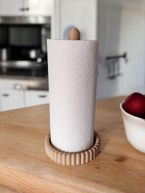 Modern Kitchen Roll Holder — handmade HappyLayer homeware
