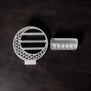 Organisateur de bijoux en forme de croissant de lune, décoration de coiffeuse céleste, support en PLA+ image 8