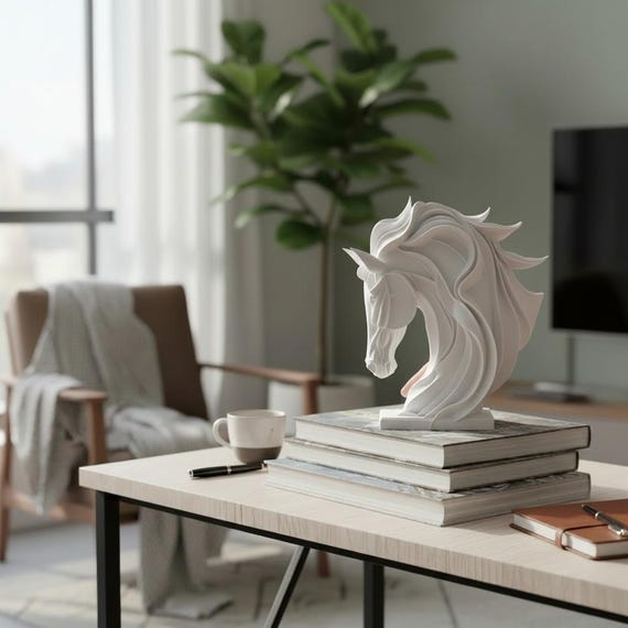 Abstract Horse Sculpture — handmade HappyLayer homeware