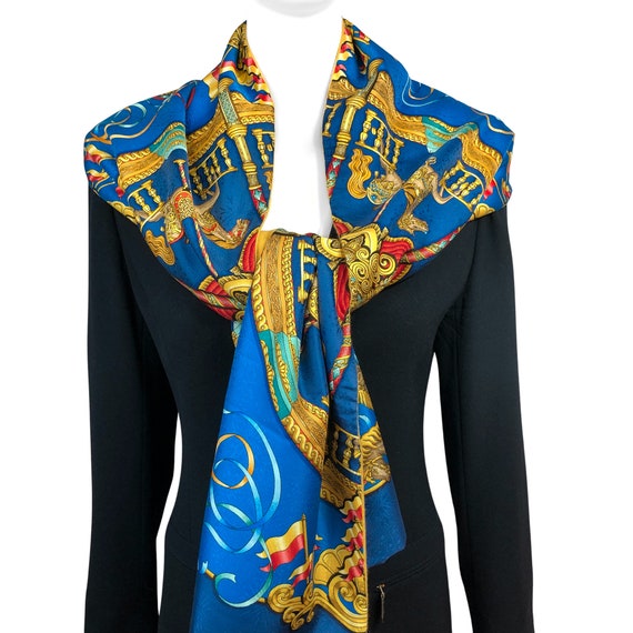 hermes splash park shawl 140
