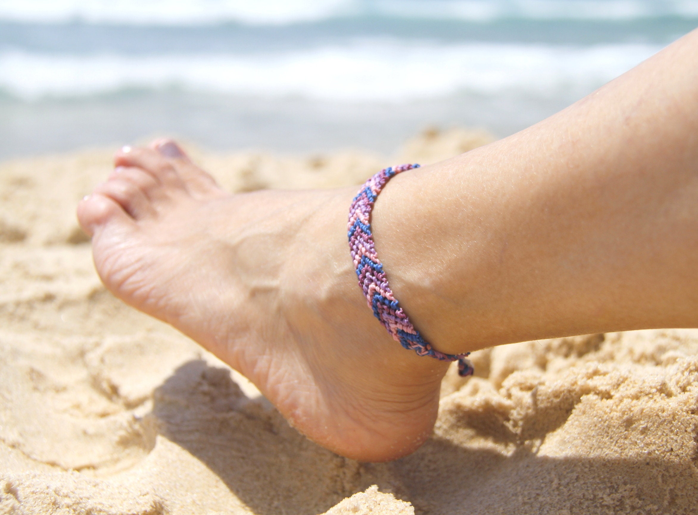 Chevron Ankle Bracelet 2025