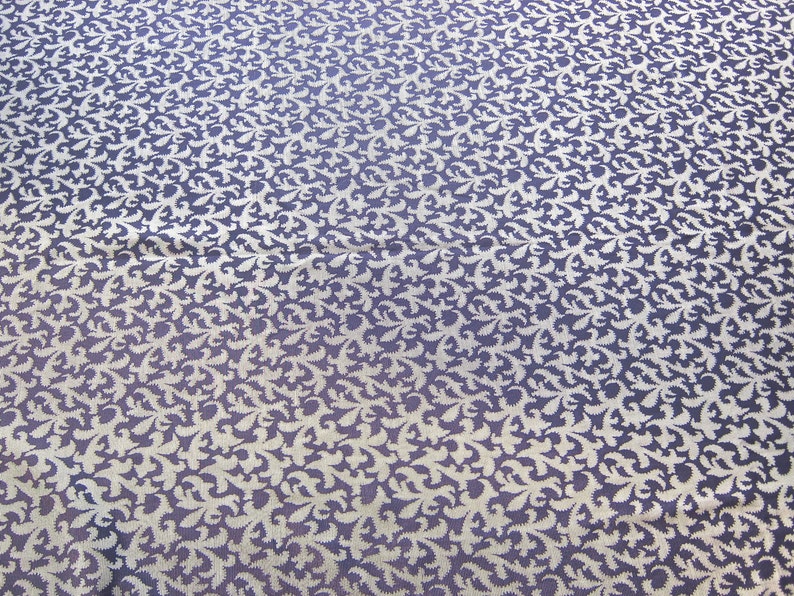 Ribbed Rare Vintage Deadstock Dress Material 7.55 Feet 2.3 Metres Dress Fabric Soft Drape Genuine 1940s Mauve and White Pattern