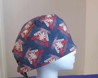 Captain Marvel scrub cap