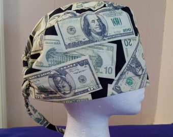 Money scrub cap