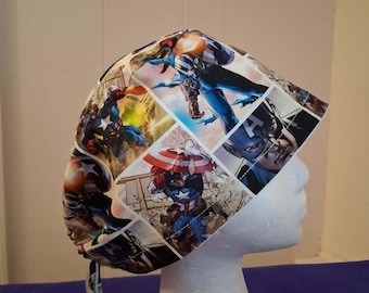 Captain America scrub cap