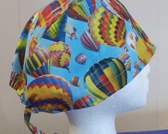 Balloon scrub cap
