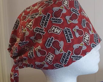 Miami Heat scrub cap