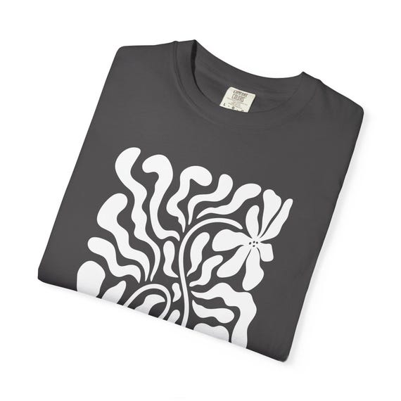 Positive Quote Keep Growing T-Shirt Mental Health Support Floral Boho Tee