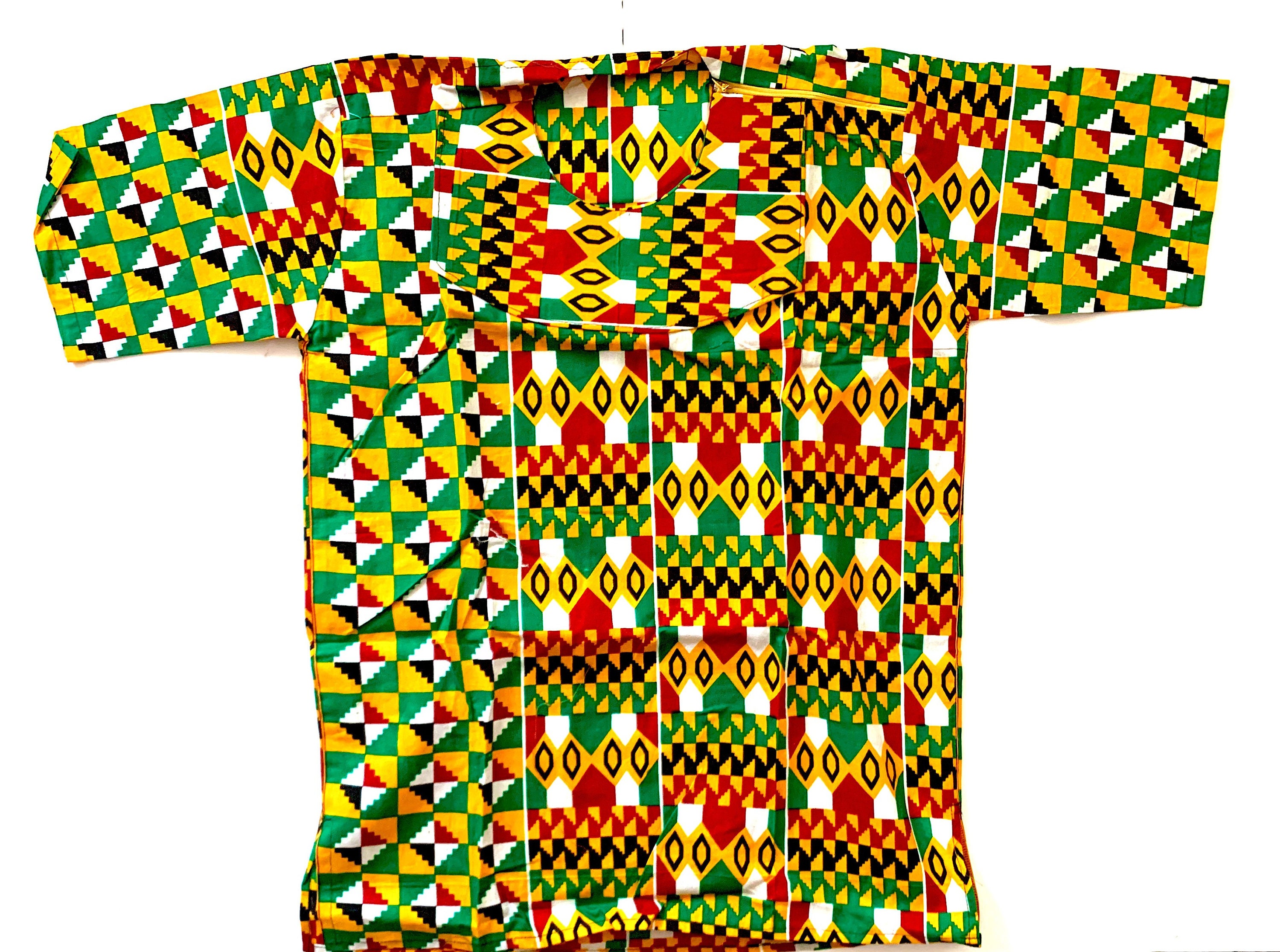 Image of Men's Kente Print Top