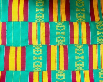 Traditional Hand Woven Ashanti Kente Cloth (Various Sizes)