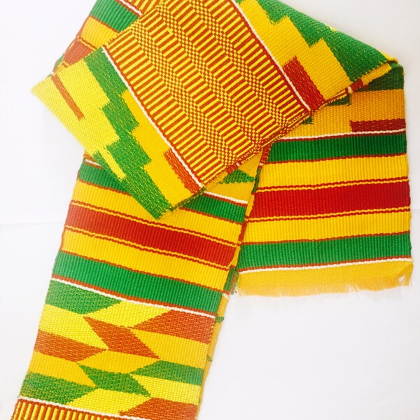 Traditional African Kente Scarf