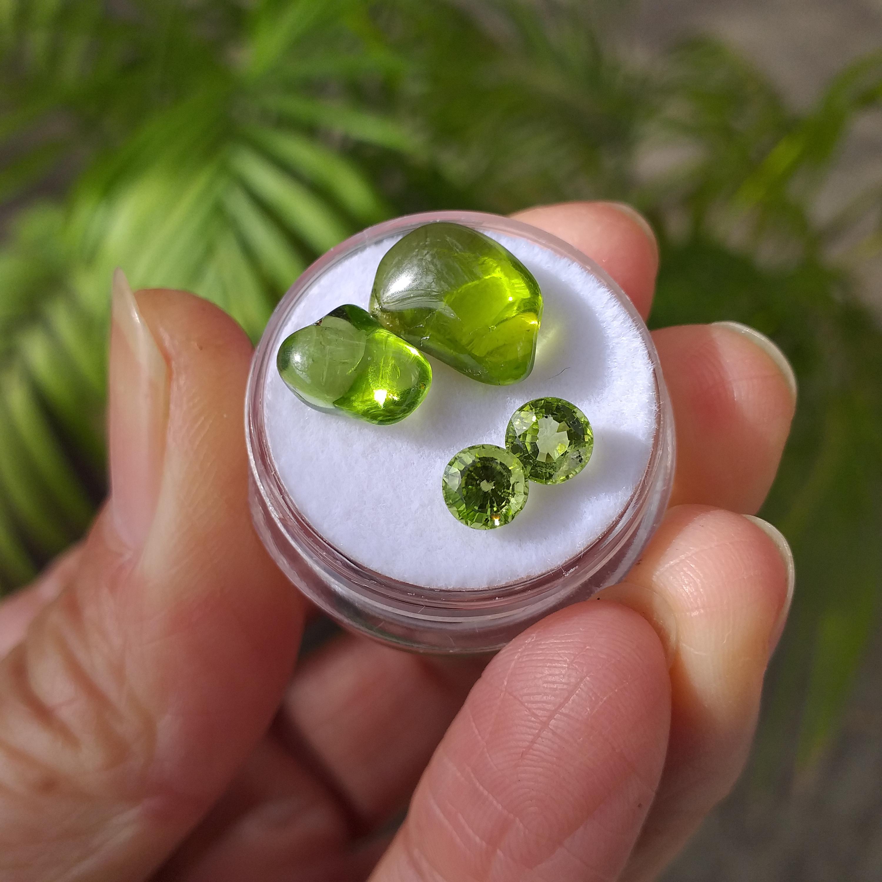 Natural Gem Lot Peridot - Etsy Canada