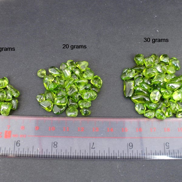 Natural Gemstone Arizona Peridot Tumble Polished Baroques - Nuggets - Vintage Craftstones Polished Arizona Peridot PT78 - Wholesale Pricing