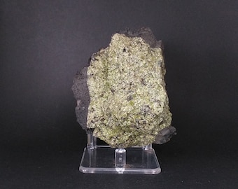 RARE Peridot Olivine Volcanic Bomb Mineral Specimen In Matrix 528 grams, For Scientific Purposes