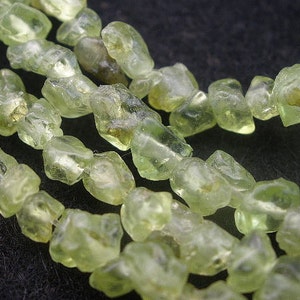 Natural Gemstone Peridot Raw 4mm Beads 36 Strand 1 to 3 Stands at FACTORY DDIRECT WHOLESALE Price image 5