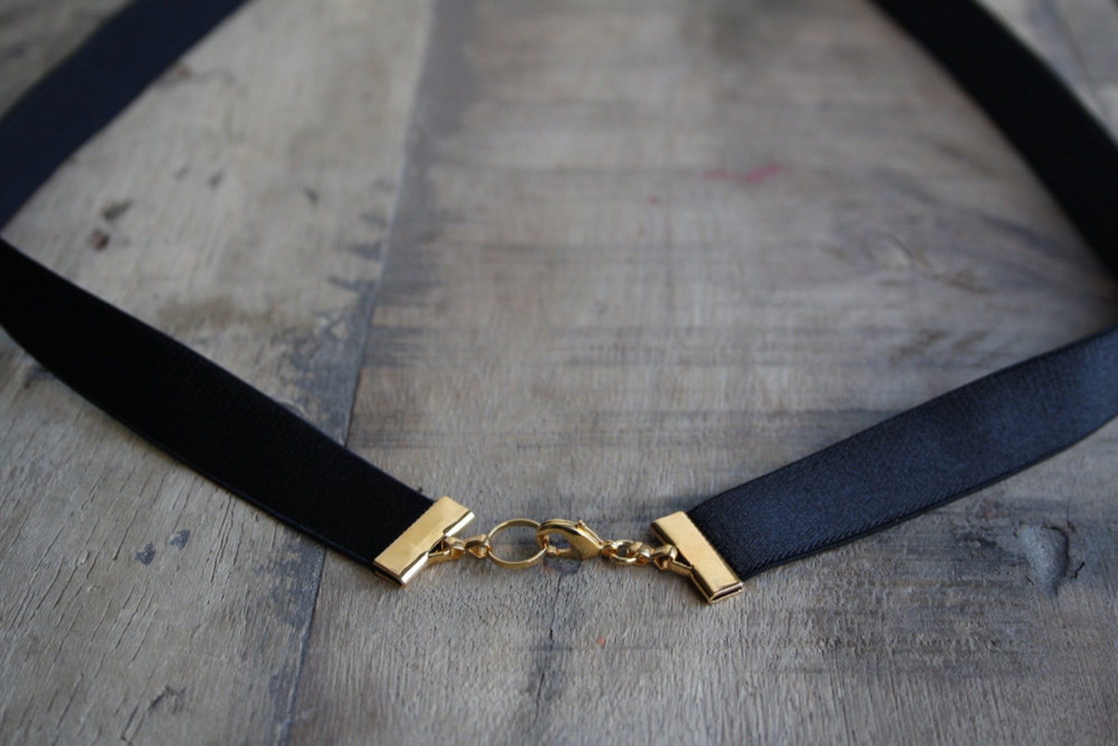 Skinny Black Belt Gold and Black Belt Elastic Waist Belt - Etsy