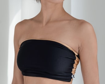 Bandeau in BLACK/ecru