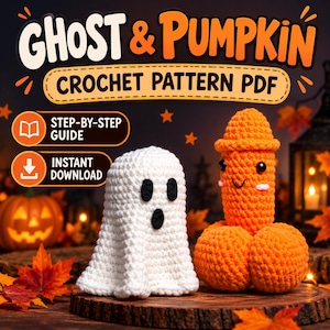 Surprise Halloween Ghost, Crochet Pattern Giant Halloween, Halloween Ghost, Halloween Ghost Crochet
