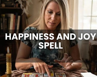 Happiness & Joy Spell | Positive Energy Ritual | Inner Peace  Emotional Lightness Blessing | Joy Manifestation | Personal Renewal Spell