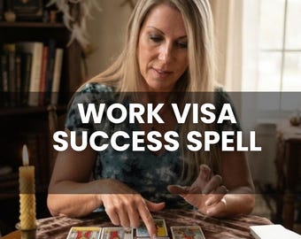 Work Visa Success Spell | Employment & Immigration Opportunity Ritual | Job Abroad Manifestation | Visa Approval Blessing  Career Relocation