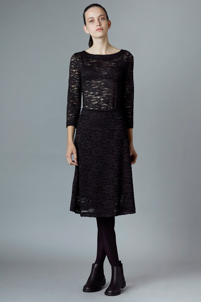 black Lace Skirt Azalea