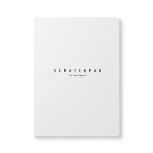 Minimalistisch notitieboek | Notitieboek met zachte kaft en bedrukte binnenkant
