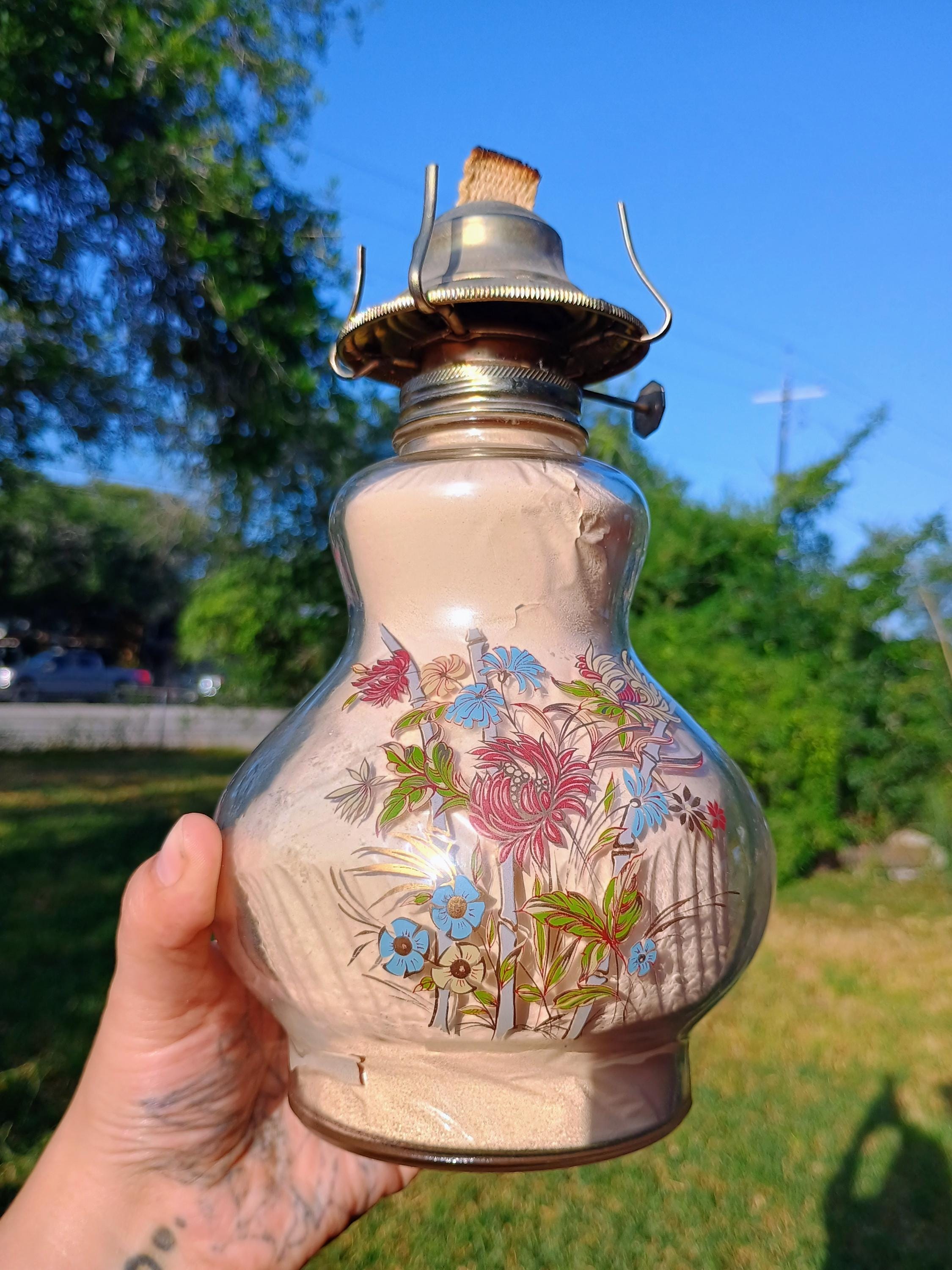 Old Paraffin Lamp - Etsy