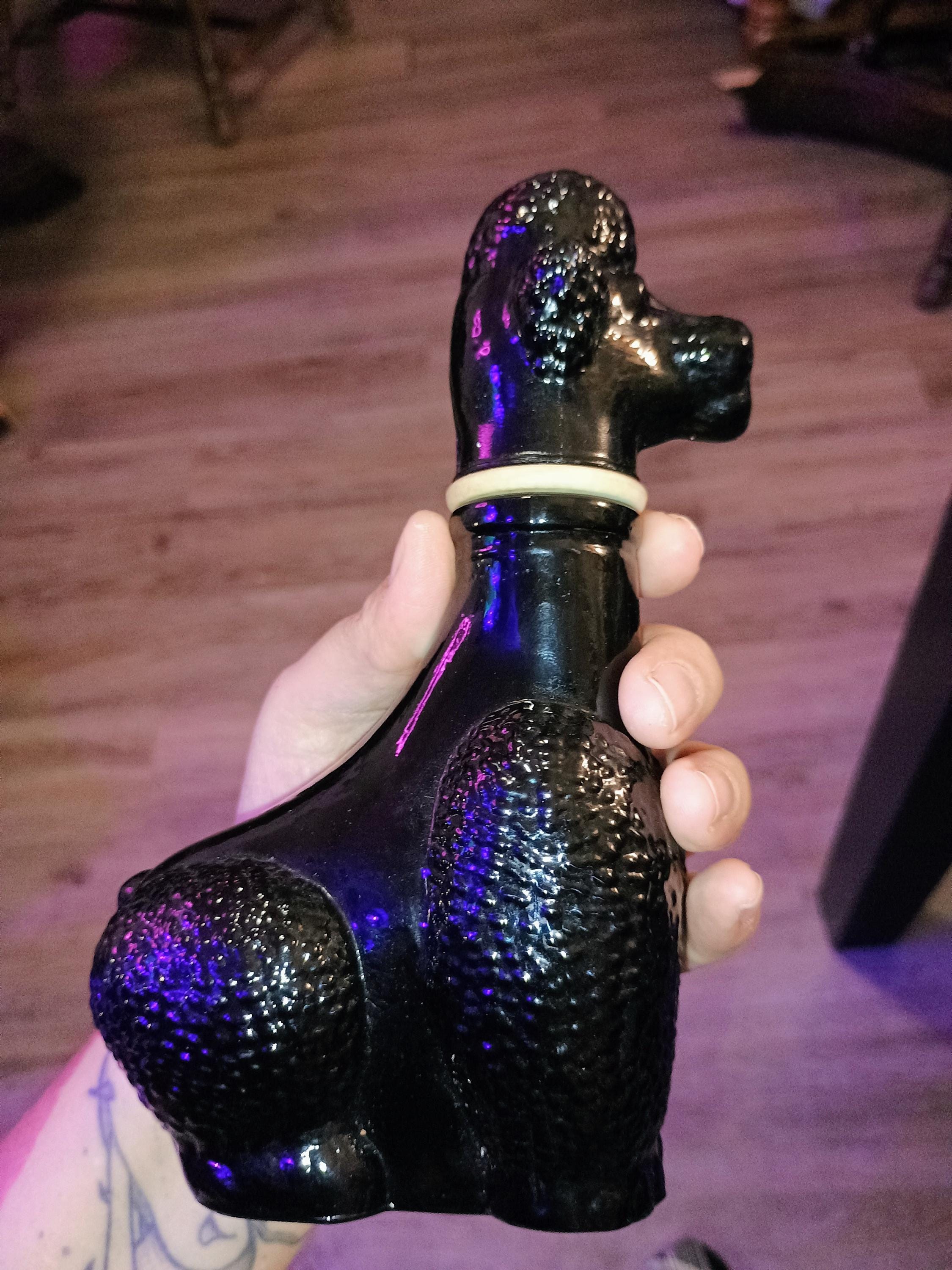 Black Poodle Decanter - Etsy