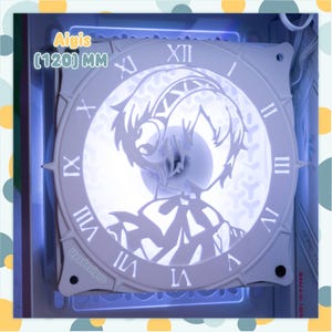 Persona 3 Reload Aigis | Anpassat 3D-utskrivet PC-spelfläktfodral |
