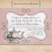 see more listings in the Invitations : Tea section