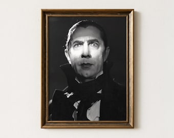 Bela Lugosi Dracula Print | 1931 Classic Horror Wall Art