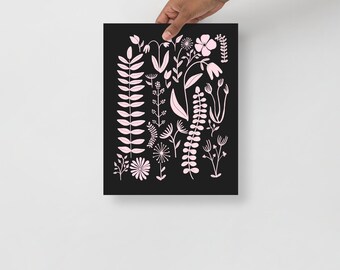 Botanical Collection Design Poster Art Print