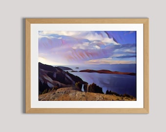 Nature Landscape Photography, Digital, Lake Titicaca, Bolivia, Travel