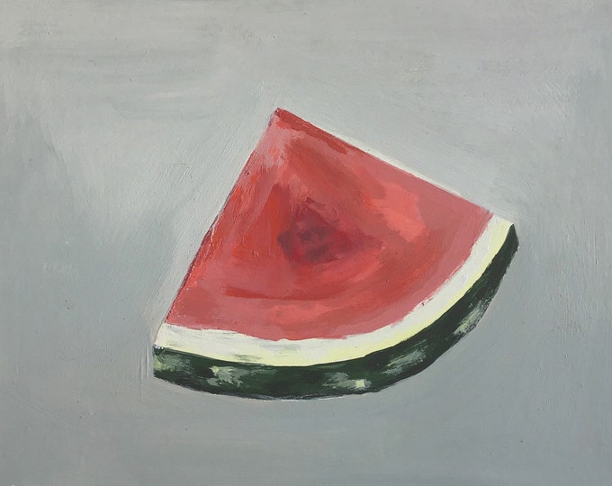 Art print on Alu Dibond, melon