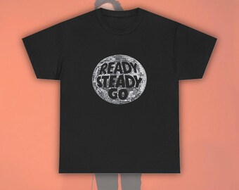 ディスコTシャツ ハリー・スタイルズ、キス・オール・ザ・タイムTシャツ、トゥギャザー・トゥギャザー、コンサートグッズ、レディ・ステディ・ゴー ディスコボールシャツ