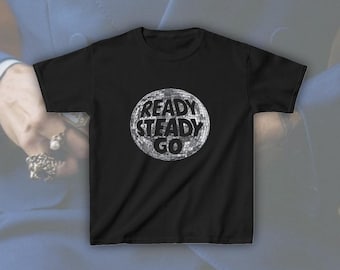 ディスコベイビーTシャツハリースタイルズ、レディステディゴーディスコボールシャツ、キスオールザタイムTシャツ、トゥギャザートゥギャザーY2Kトップ、ポップカルチャーTシャツ