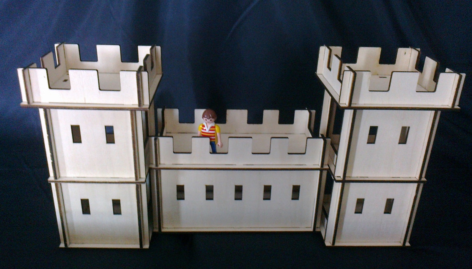 Wooden Castle Plywood Kit Etsy